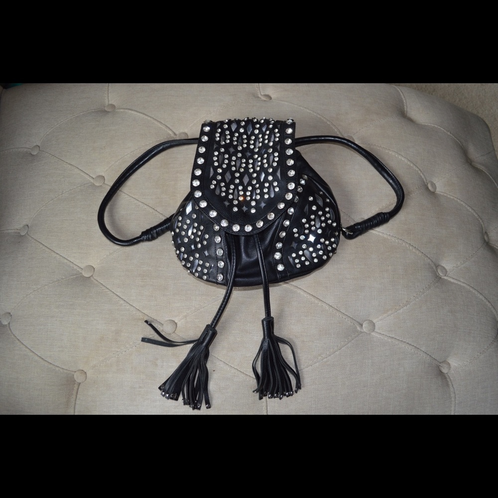 Mini Rhinestone Backpack